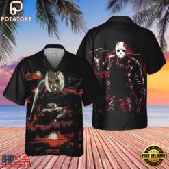 Friday the 13th The Final Chapter Halloween Hawaiian Shirt