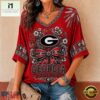 Georgia Bulldogs NCAA Vintage Floral Bow V Neck T Shirt, NCAA College V Neck Tee 3 Georgia Bulldogs NCAA Vintage Floral Bow V Neck T Shirt, NCAA College V Neck Tee Georgia Bulldogs Ncaa Vintage Floral Bow V Neck T Shirt