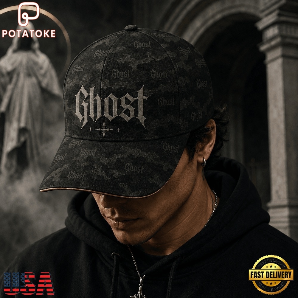 Ghost Gothic Ritual Camo Classic Cap Ghost Gothic Ritual Camo Classic Cap