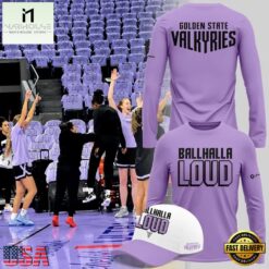 Golden State Valkyries BALLHALLA LOUD Limited Edition Long Sleeve Shirt, Hot 3D Shirt Trend Golden State Valkyries Ballhalla Loud Limited Edition Long Sleeve Shirt