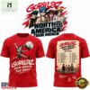 Gorillaz The North American Mountain Tour 2026 Limited Edition Red T Shirt, Popular 3D Music Tee Gorillaz The North American Mountain Tour 2026 Limited Edition Red T Shirt