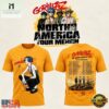 Gorillaz The North American Mountain Tour 2026 Signature 3D Shirt, Popular 3D Music Tee Gorillaz The North American Mountain Tour 2026 Signature 3D Shirt
