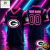 Green Bay Packers NFL Electric Glow Custom Football Jersey, NFL Team Football Jersey Green Bay Packers Nfl Electric Glow Custom Football Jersey