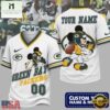 Green Bay Packers NFL Mickey Quarterback Football Jersey, NFL Team Football Jersey 2 Green Bay Packers NFL Mickey Quarterback Football Jersey, NFL Team Football Jersey Green Bay Packers Nfl Mickey Quarterback Football Jersey