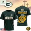 Green Bay Packers NFL Whole Lot of Football Christian Cross 3D Shirt, NFL Sporty Shirt Green Bay Packers Nfl Whole Lot OF Football Christian Cross 3D Shirt