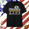 Green Bay Packers Super Bowl Champions Skyline Signatures T Shirt, Stylish 2D Graphic Shirt Green Bay Packers Super Bowl Champions Skyline Signatures T Shirt