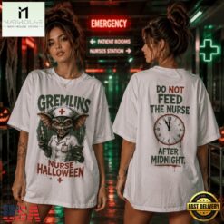 Gremlins Nurse Midnight Shift Halloween 3D Shirt, Popular 3D Music Tee Gremlins Nurse Midnight Shift Halloween 3D Shirt