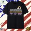 Hail To The Redskins Super Bowl Champions Skyline Signatures T Shirt, Stylish 2D Graphic Shirt Hail TO The Redskins Super Bowl Champions Skyline Signatures T Shirt