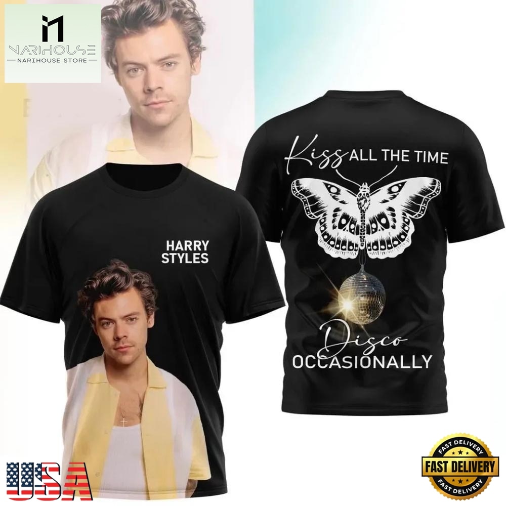 Harry Kiss All The Time 2026 3D Shirt, Popular 3D Music Tee Harry Kiss All The Time 2026 3D Shirt, Popular 3D Music Tee