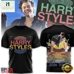 Harry Styles All Over Print T Shirt, Popular 3D Music Tee Harry Styles All Over Print T Shirt