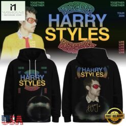 Harry Styles Merch Together Tour 2026 Hoodie, Popular 3D Music Tee Harry Styles Merch Together Tour 2026 Hoodie
