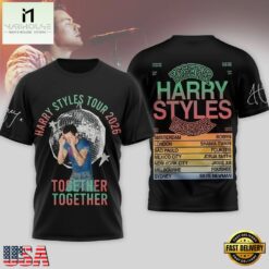 Harry Styles Tour 2026 Merch Together Together T Shirt, Popular 3D Music Tee Harry Styles Tour 2026 Merch Together Together T Shirt