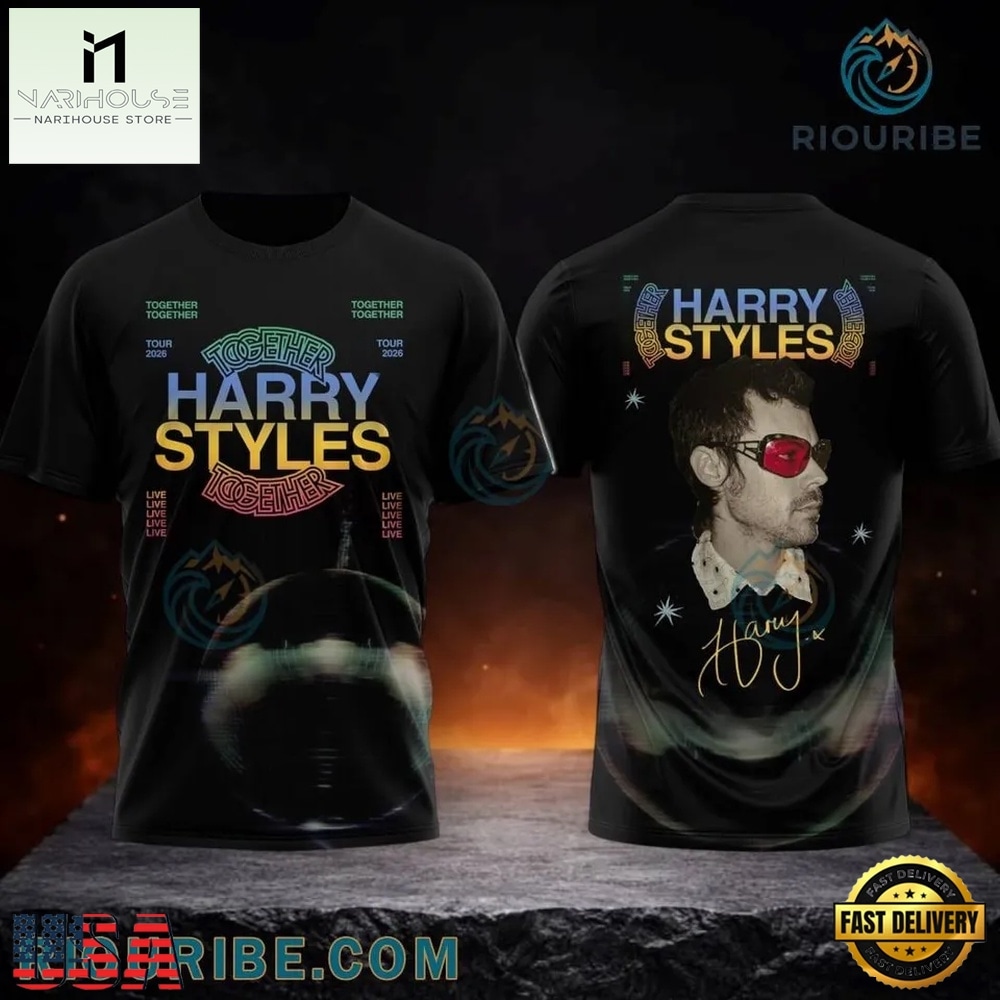 Harry Together, Together Tour 2026 3D Shirt, Popular 3D Music Tee Harry Together, Together Tour 2026 3D Shirt, Popular 3D Music Tee
