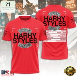 Harry Tour 2026 3D Shirt, Popular 3D Music Tee Harry Tour 2026 3D Shirt
