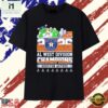 Houston Astros 2026 AL West Division Champions Orbit Mascot T Shirt, Stylish 2D Graphic Shirt Houston Astros 2026 AL West Division Champions Orbit Mascot T Shirt