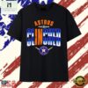 Houston Astros 2026 Postseason Locker Room T Shirt, Stylish 2D Graphic Shirt Houston Astros 2026 Postseason Locker Room T Shirt