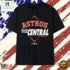 Houston Astros Run the Central 2026 AL West Champions Postseason T Shirt, Stylish 2D Graphic Shirt Houston Astros Run The Central 2026 AL West Champions Postseason T Shirt