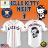 Houston Astros x Hello Kitty Night 2026 Jersey Shirt, Stylish Baseball Jersey Houston Astros X Hello Kitty Night 2026 Jersey Shirt