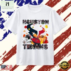 Houston Texans Football Autumn Fall Pumpkin Graphic T Shirt, Stylish 2D Graphic Shirt Houston Texans Football Autumn Fall Pumpkin Graphic T Shirt