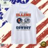 I’m an Illini on Saturdays and a Cowboy on Sundays T Shirt, Stylish 2D Graphic Shirt I M AN Illini ON Saturdays And A Cowboy ON Sundays T Shirt