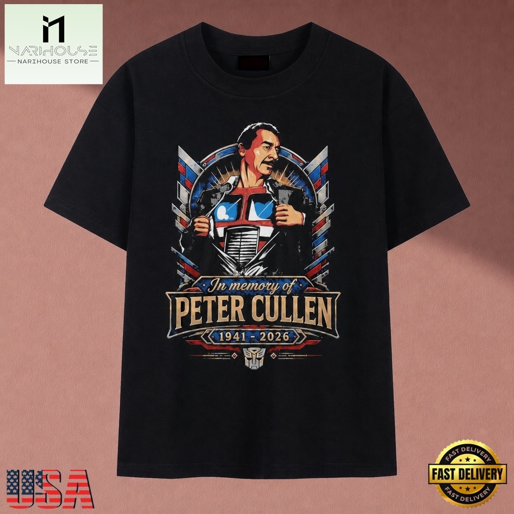 In Memory Of Peter Cullen 1941 2026 Optimus Prime Vintage Graphic T Shirt, Music Fan 2D Shirt IN Memory OF Peter Cullen 1941 2026 Optimus Prime Vintage Graphic T Shirt