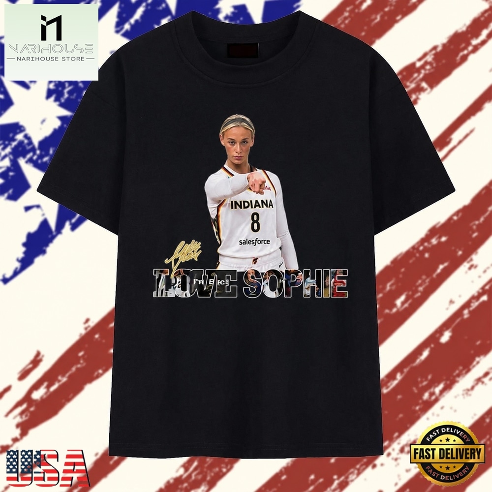 Indiana Fever I Love Sophie Cunningham #8 Basketball Graphic T Shirt, Stylish 2D Graphic Shirt Indiana Fever I Love Sophie Cunningham #8 Basketball Graphic T Shirt, Stylish 2D Graphic Shirt