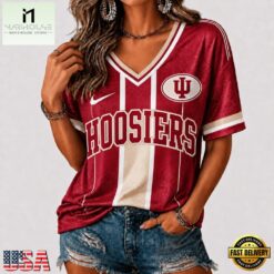 Indiana Hoosiers NCAA Rivalry Game Spirit V neck T Shirt, NCAA College V Neck Tee Indiana Hoosiers Ncaa Rivalry Game Spirit V Neck T Shirt