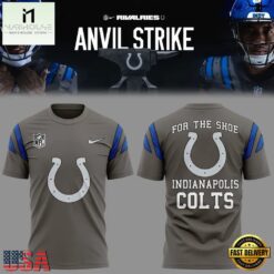 Indianapolis Colts NFL x Rivalries Anvil Strike 2026 T Shirt, Hot 3D Shirt Trend Indianapolis Colts Nfl X Rivalries Anvil Strike 2026 T Shirt