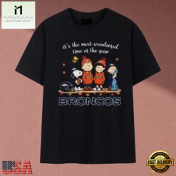 It's The Most Wonderful Time Of The Year Denver Broncos Peanuts T Shirt, Music Fan 2D Shirt IT S The Most Wonderful Time OF The Year Denver Broncos Peanuts T Shirt