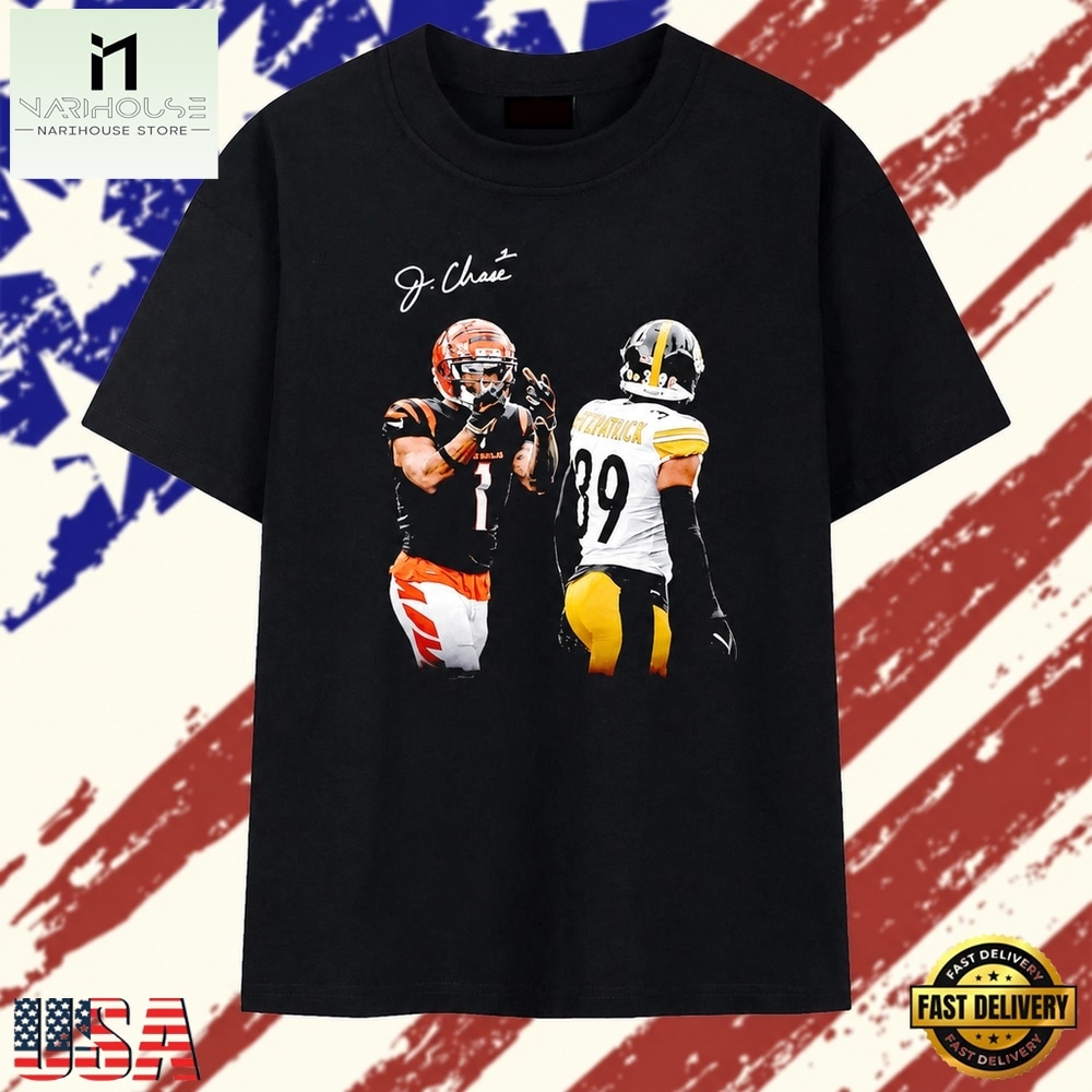 Ja’Marr Chase and Minkah Fitzpatrick NFL Signature T Shirt, Stylish 2D Graphic Shirt Ja’Marr Chase and Minkah Fitzpatrick NFL Signature T Shirt, Stylish 2D Graphic Shirt