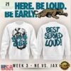 Jacksonville Jaguars Bring The Juice, Best Served Loud 2026 White Sweatshirt, Hot 3D Shirt Trend Jacksonville Jaguars Bring The Juice Best Served Loud 2026 White Sweatshirt