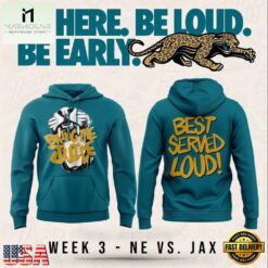 Jacksonville Jaguars Bring The Juice, Best Served Loud Limited Edition Hoodie, Hot 3D Shirt Trend Jacksonville Jaguars Bring The Juice Best Served Loud Limited Edition Hoodie