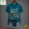 Jacksonville Jaguars NFL Floral Garden V Neck T Shirt, Trendy NFL V Neck Tee Jacksonville Jaguars Nfl Floral Garden V Neck T Shirt