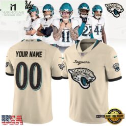 Jacksonville Jaguars NFL Rivalries 2026 Custom Name And Number Football Jersey, Trending Football Shirt Jacksonville Jaguars Nfl Rivalries 2026 Custom Name And Number Football Jersey