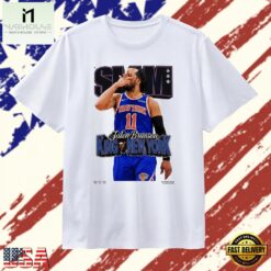 Jalen Brunson King of New York Knicks Slam Magazine Cover T Shirt, Stylish 2D Graphic Shirt Jalen Brunson King OF New York Knicks Slam Magazine Cover T Shirt