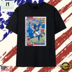 Jaxson Dart New York Giants Future Stars Quarterback T Shirt, Stylish 2D Graphic Shirt Jaxson Dart New York Giants Future Stars Quarterback T Shirt