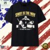 Jeremy Swayman Sway Is the Way In Sway We Trust Boston Bruins T Shirt, Stylish 2D Graphic Shirt Jeremy Swayman Sway IS The Way IN Sway WE Trust Boston Bruins T Shirt