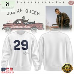 Josiah Queen Damascus Road Tour 2027 Limited Edition Signature Sweatshirt, Popular 3D Music Tee Josiah Queen Damascus Road Tour 2027 Limited Edition Signature Sweatshirt