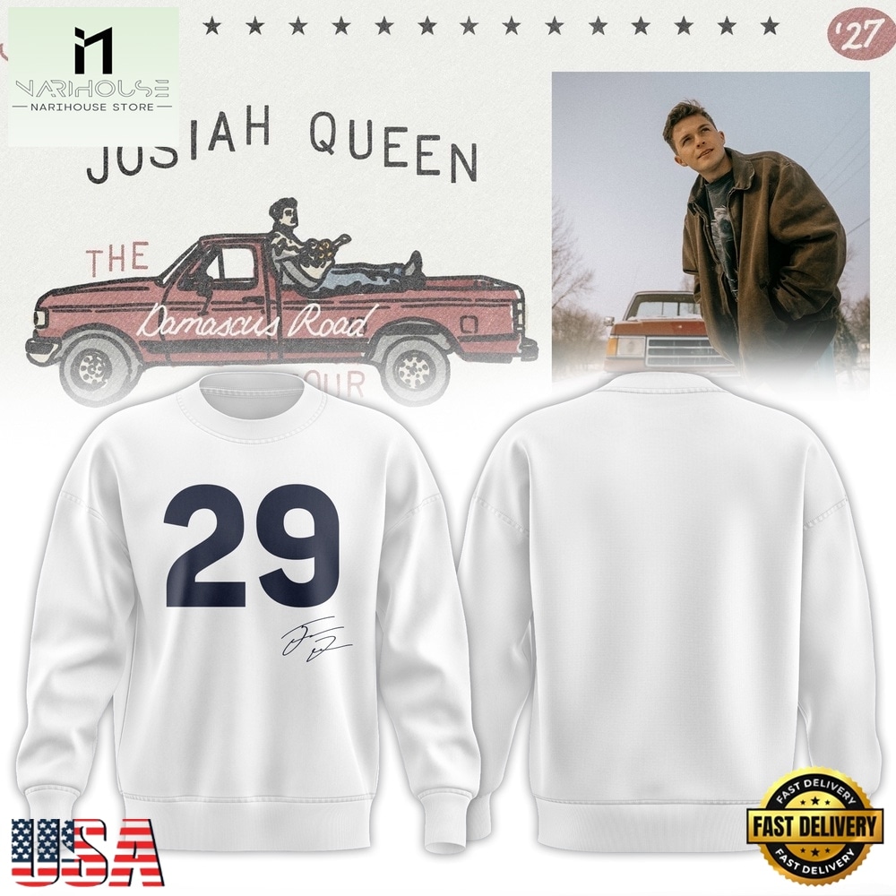 Josiah Queen Damascus Road Tour 2027 Limited Edition Signature Sweatshirt, Popular 3D Music Tee Josiah Queen Damascus Road Tour 2027 Limited Edition Signature Sweatshirt, Popular 3D Music Tee