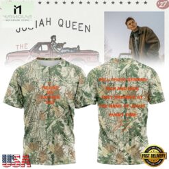 Josiah Queen Damascus Road Tour 2027 Limited Edition Signature T Shirt, Popular 3D Music Tee Josiah Queen Damascus Road Tour 2027 Limited Edition Signature T Shirt