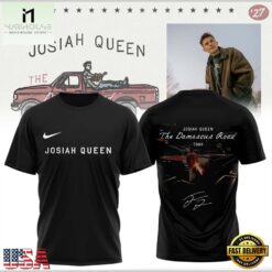 Josiah Queen Damascus Road Tour 2027 Signed 3D Shirt, Popular 3D Music Tee Josiah Queen Damascus Road Tour 2027 Signed 3D Shirt