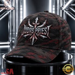 Judas Priest Steel Trident Camo Classic Cap