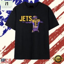 Justin Jefferson 18 Minnesota Vikings Jets T Shirt, Stylish 2D Graphic Shirt Justin Jefferson 18 Minnesota Vikings Jets T Shirt