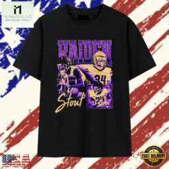 Kaiden Stout 34 Football Player Athlete T Shirt, Stylish 2D Graphic Shirt Kaiden Stout 34 Football Player Athlete T Shirt