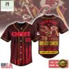 Kansas City Chiefs NFL Breast Cancer Hope Over Fear Baseball Jersey, NFL Game Day Jersey Kansas City Chiefs Nfl Breast Cancer Hope Over Fear Baseball Jersey