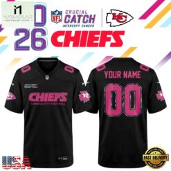 Kansas City Chiefs NFL Crucial Catch 2026 Black Limited Edition Football Jersey, Trending Football Shirt Kansas City Chiefs Nfl Crucial Catch 2026 Black Limited Edition Football Jersey