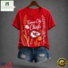 Kansas City Chiefs NFL Floral Garden V Neck T Shirt, Trendy NFL V Neck Tee Kansas City Chiefs Nfl Floral Garden V Neck T Shirt