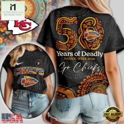 Kansas City Chiefs NFL Naidoc Week 2026 Unisex 3D Shirt, NFL Sporty Shirt Kansas City Chiefs Nfl Naidoc Week 2026 Unisex 3D Shirt