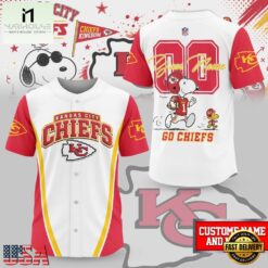Kansas City Chiefs NFL Snoopy Ultimate Game Day Personalized Jersey Shirt, NFL Game Day Jersey Kansas City Chiefs Nfl Snoopy Ultimate Game Day Personalized Jersey Shirt