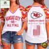 Kansas City Chiefs NFL vs All Y' All United We Stand V Neck T Shirt, Trendy NFL V Neck Tee Kansas City Chiefs Nfl VS All Y All United WE Stand V Neck T Shirt